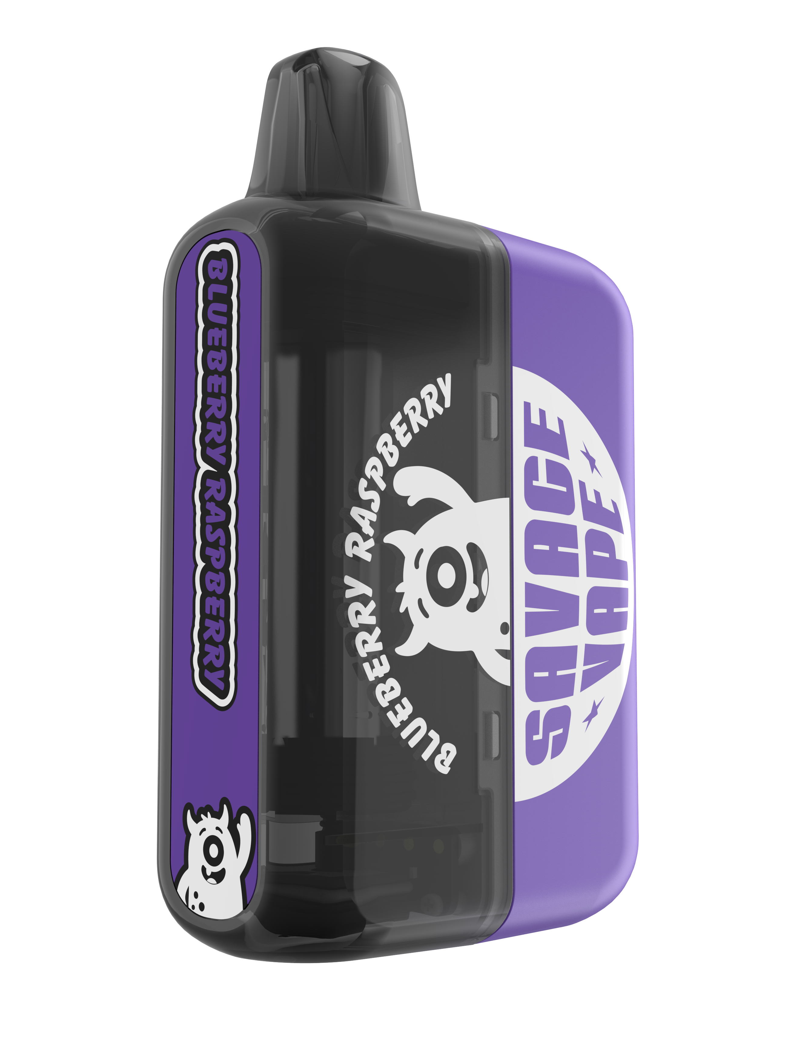 2025 New Design EU Warehouse Savage Maga 50000 Puff Prefilled Replaceable Cartridge Kits Disposable Vape 50k-Blueberry Raspberry
