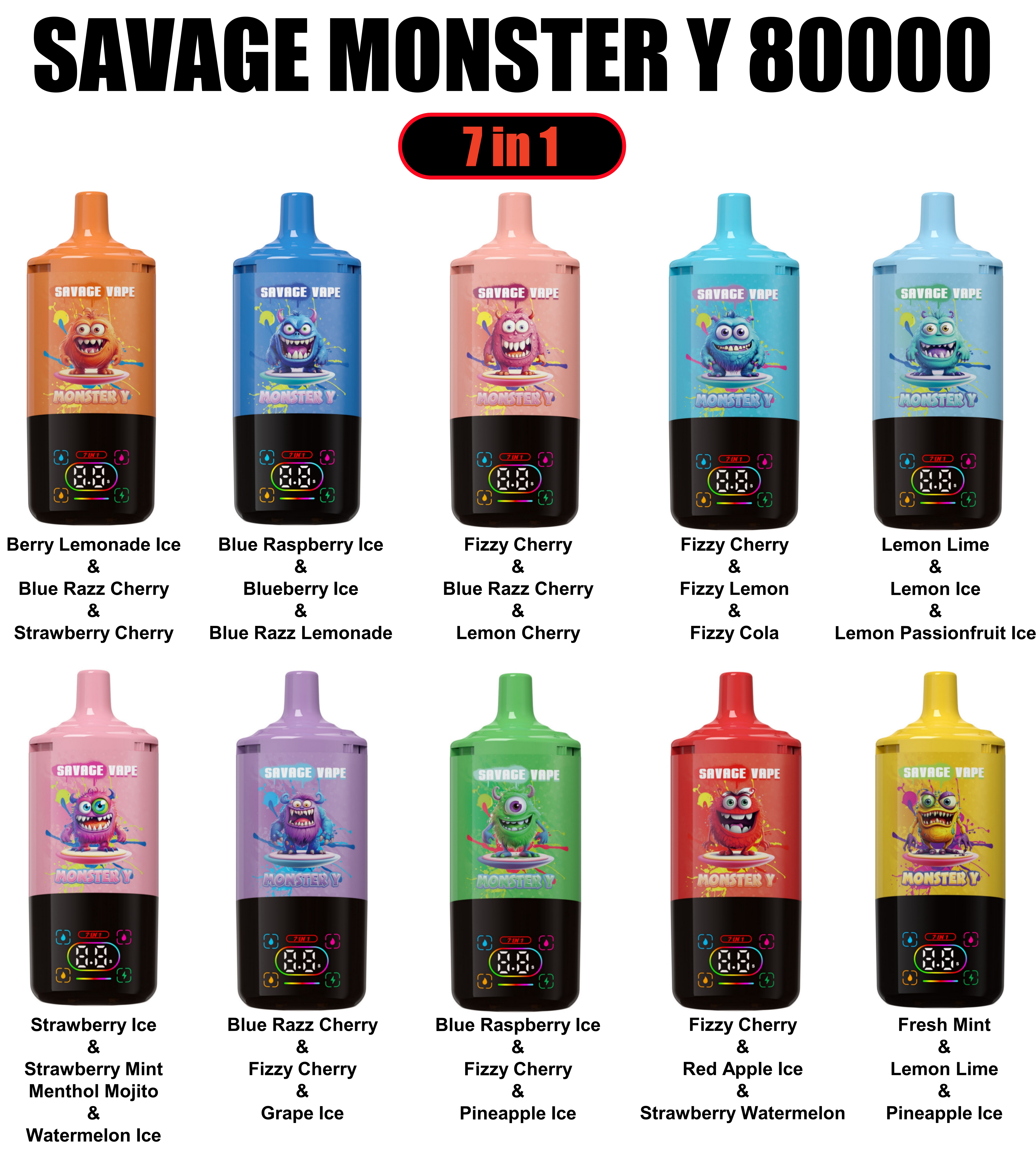 Savage monster y 80k口味图