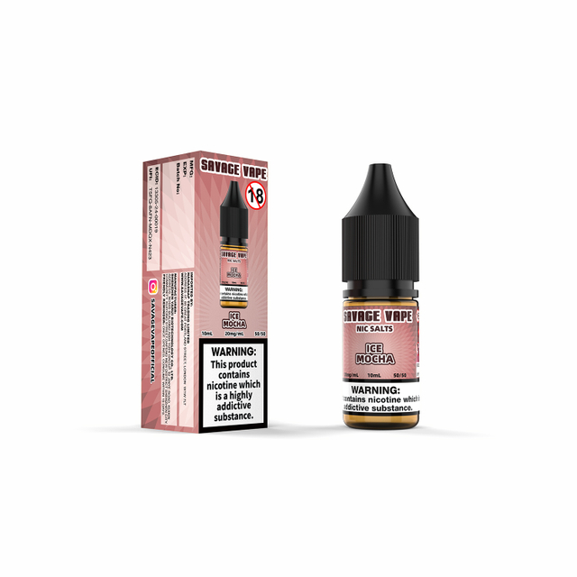 Savage Vape Ice Mocha Nic Salt E-liquid 20mg 2ml TPD