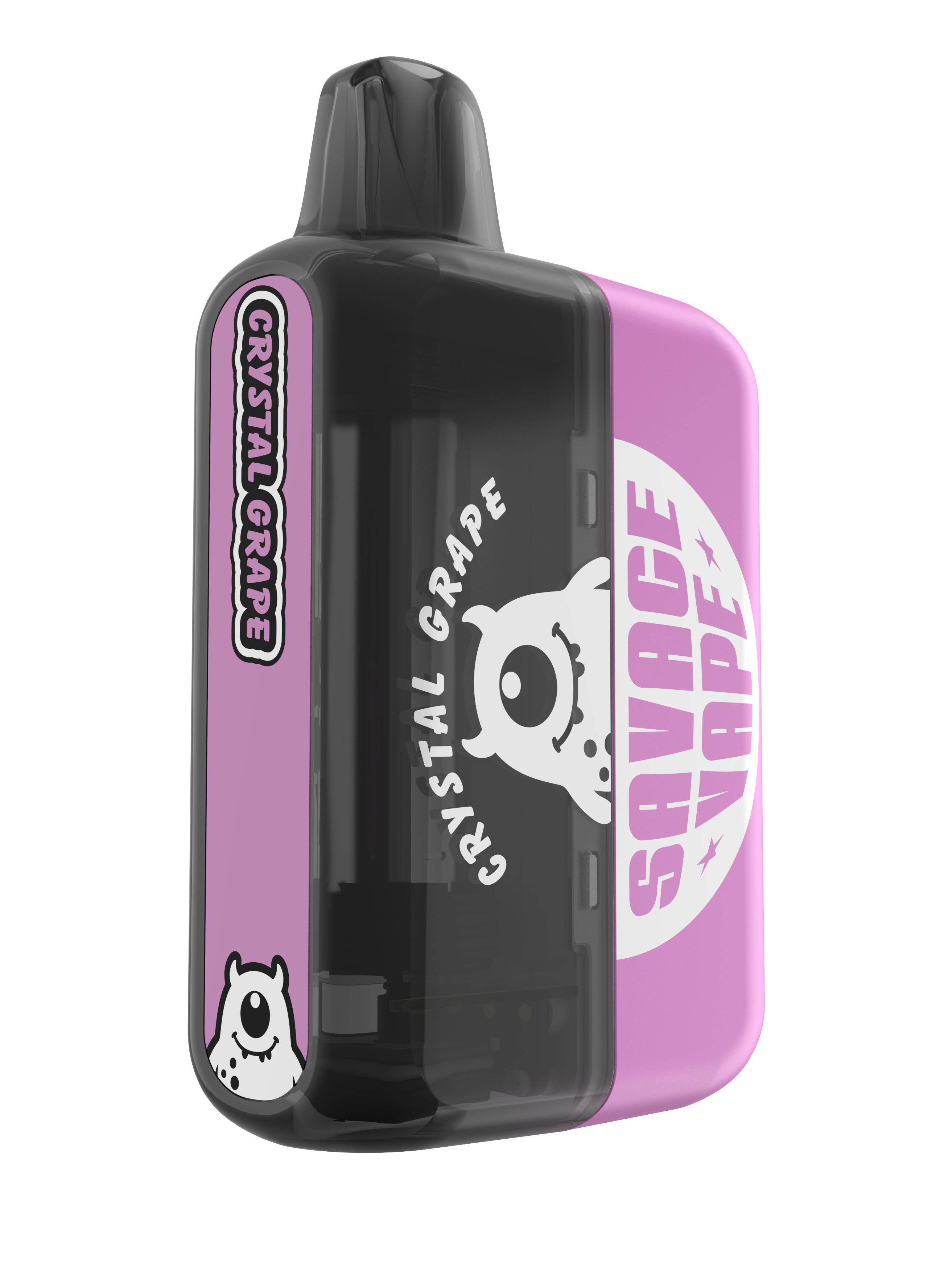 2025 New Design EU Warehouse Savage maga 50000 puff Prefilled replaceable cartridge kits disposable vape 50k-Crystal Grape