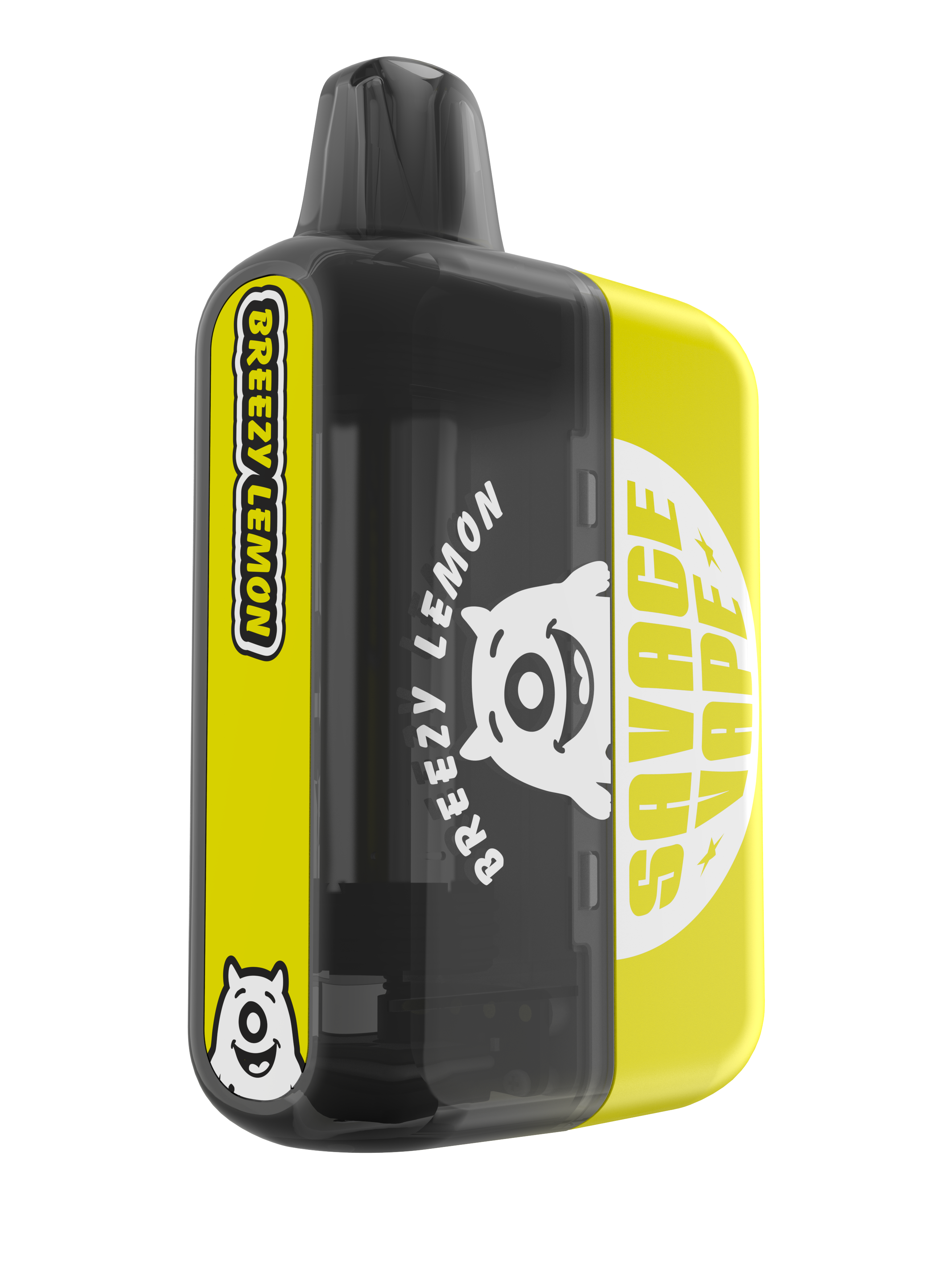 2025 New Design EU Warehouse Savage Maga 50000 Puff Prefilled Replaceable Cartridge Kits Disposable Vape 50k-Breezy Lemon