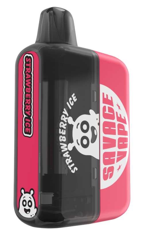 2025 New Design EU Warehouse Savage Maga 50000 Puff Prefilled Replaceable Cartridge Kits Disposable Vape 50k-Strawberry Ice 2025 New Design EU Warehouse Savage Maga 50000 Puff Prefilled Replaceable Cartridge Kits Disposable Vape 50k-Strawberry Ice