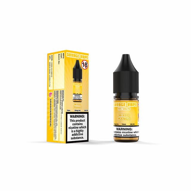 Savage Vape Mixed Mango Nic Salt E-liquid 20mg 2ml TPD