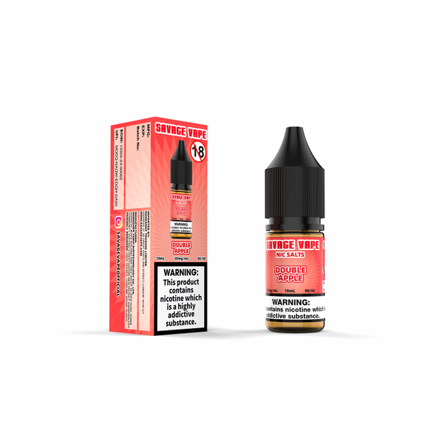 Savage Vape Double Apple Nic Salt E-liquid 20mg 2ml TPD