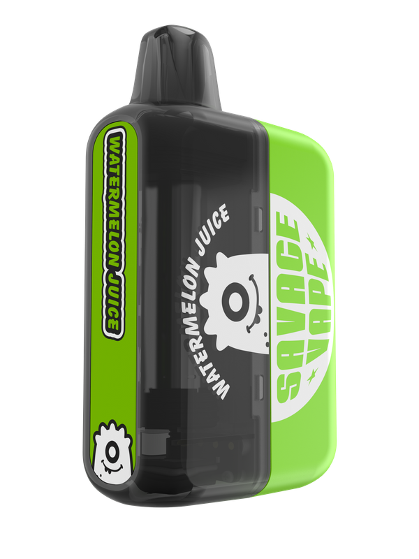 2025 New Design EU Warehouse Savage Mega 50000 Puff Prefilled Replaceable Cartridge Kits Disposable Vape 50k-Watermelon Juice